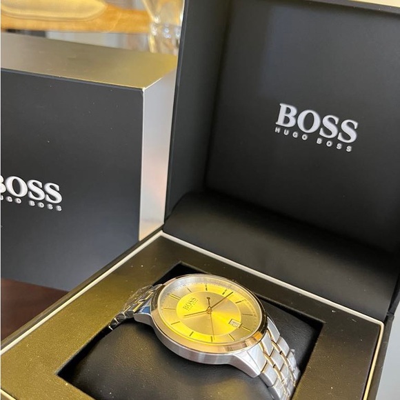 Boss Other - Boss watch for men never worn with its box and cover. Stainless